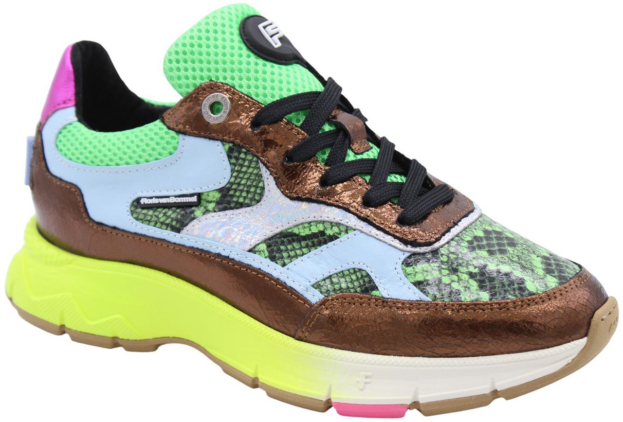 Floris van Bommel Sneaker Green Groen
