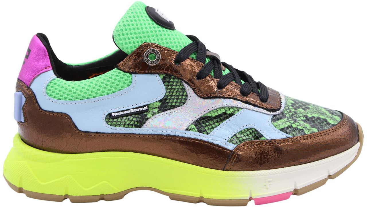 Floris van Bommel Sneaker Green Groen