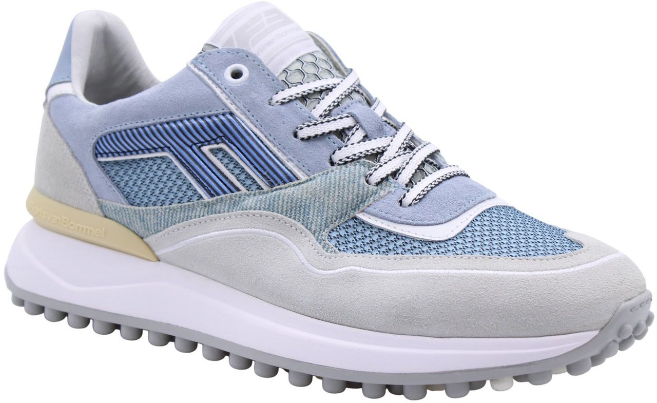 Floris van Bommel Sneaker Blue Blauw