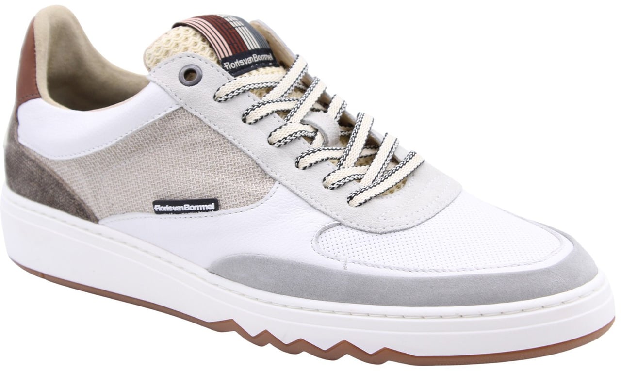 Floris van Bommel Sneaker White Wit