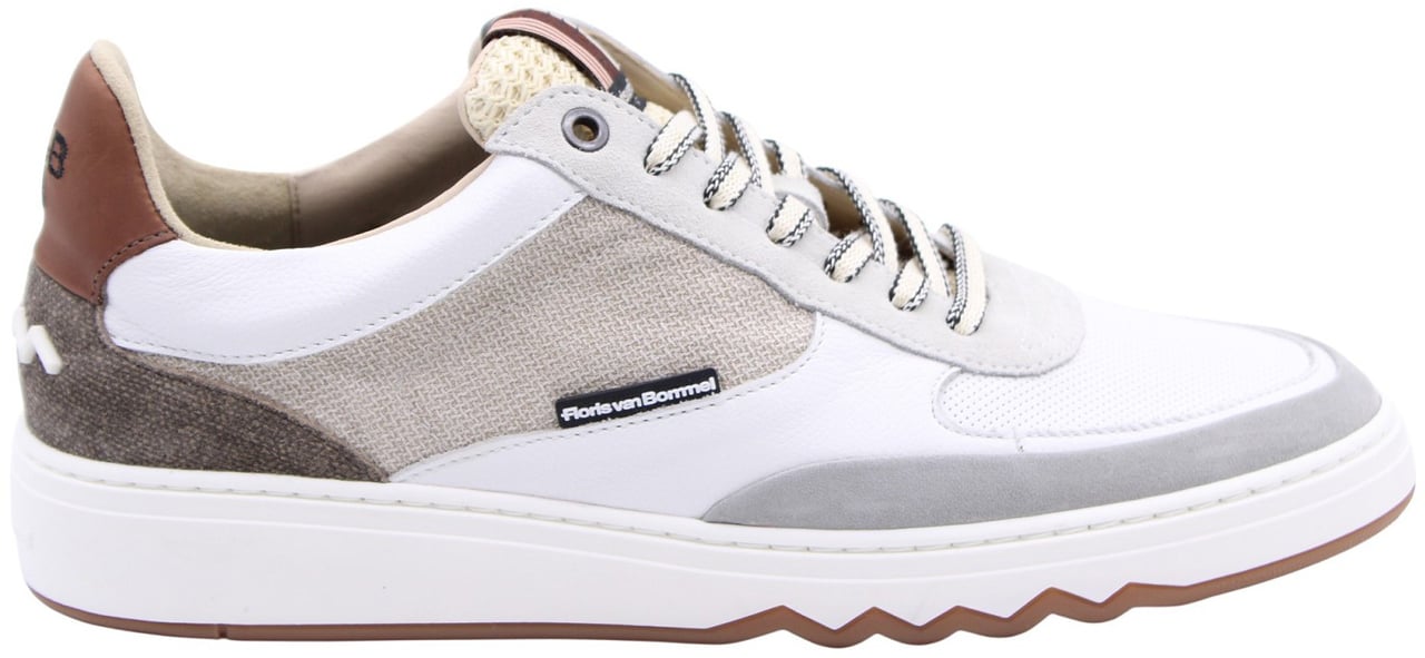 Floris van Bommel Sneaker White Wit