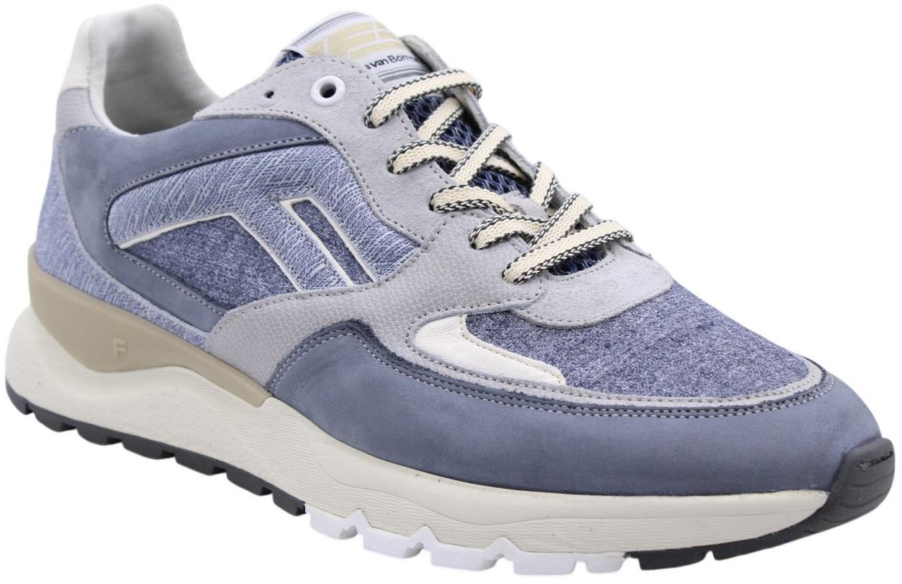 Floris van Bommel Sneaker Blue Blauw