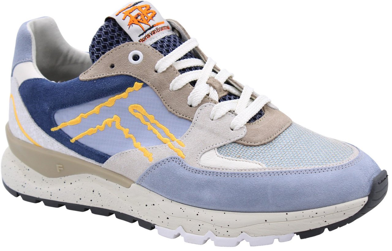 Floris van Bommel Sneaker Blue Blauw