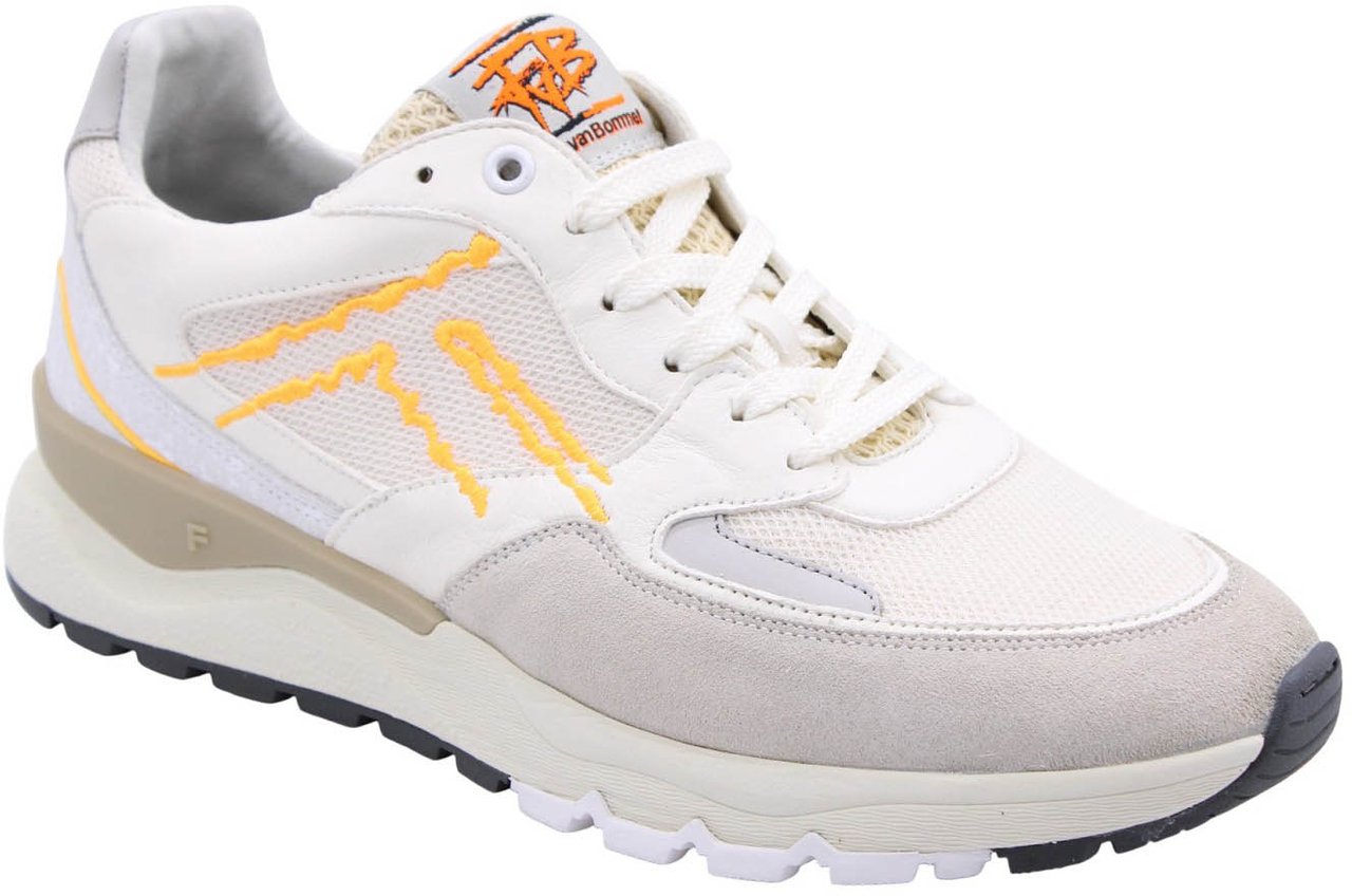 Floris van Bommel Sneaker White Wit