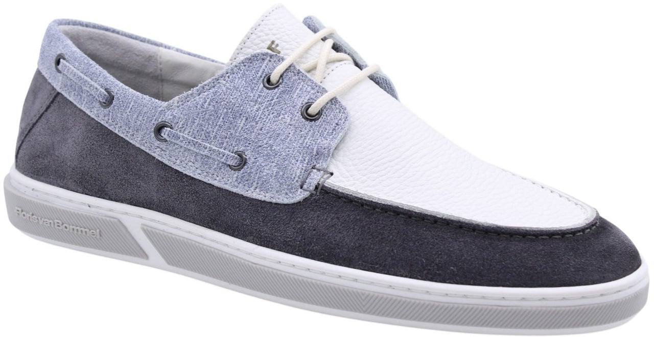 Floris van Bommel Mocassin Blue Blauw