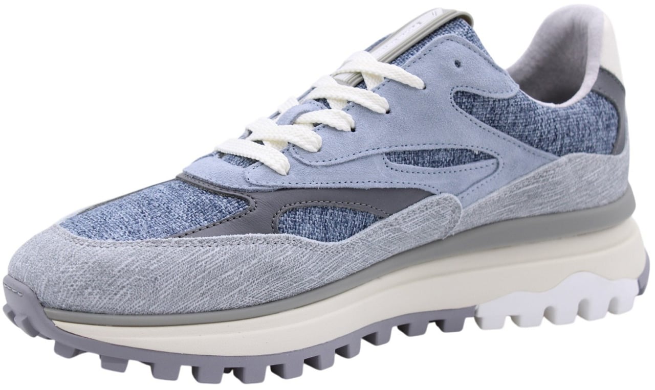 Floris van Bommel Sneaker Blue Blauw