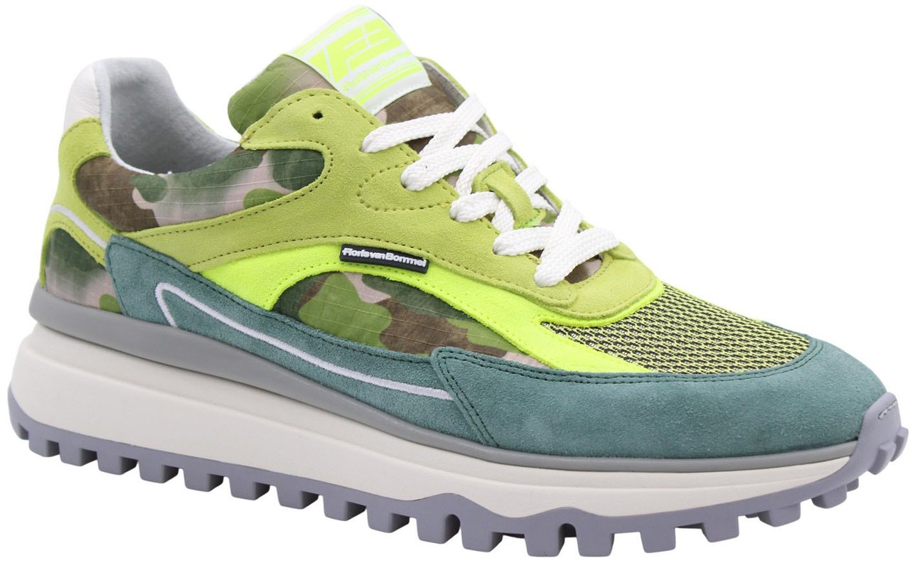 Floris van Bommel Sneaker Green Groen