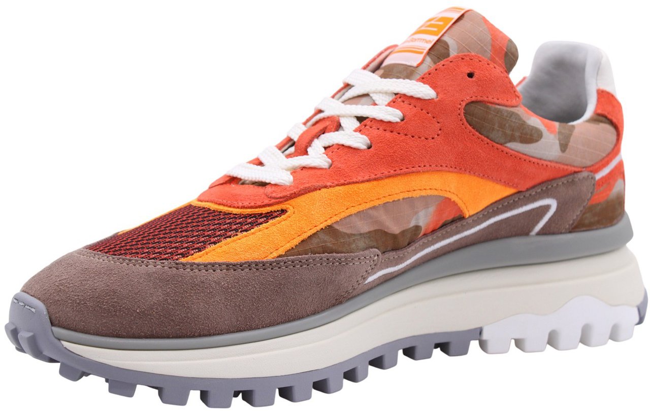 Floris van Bommel Sneaker Orange Oranje