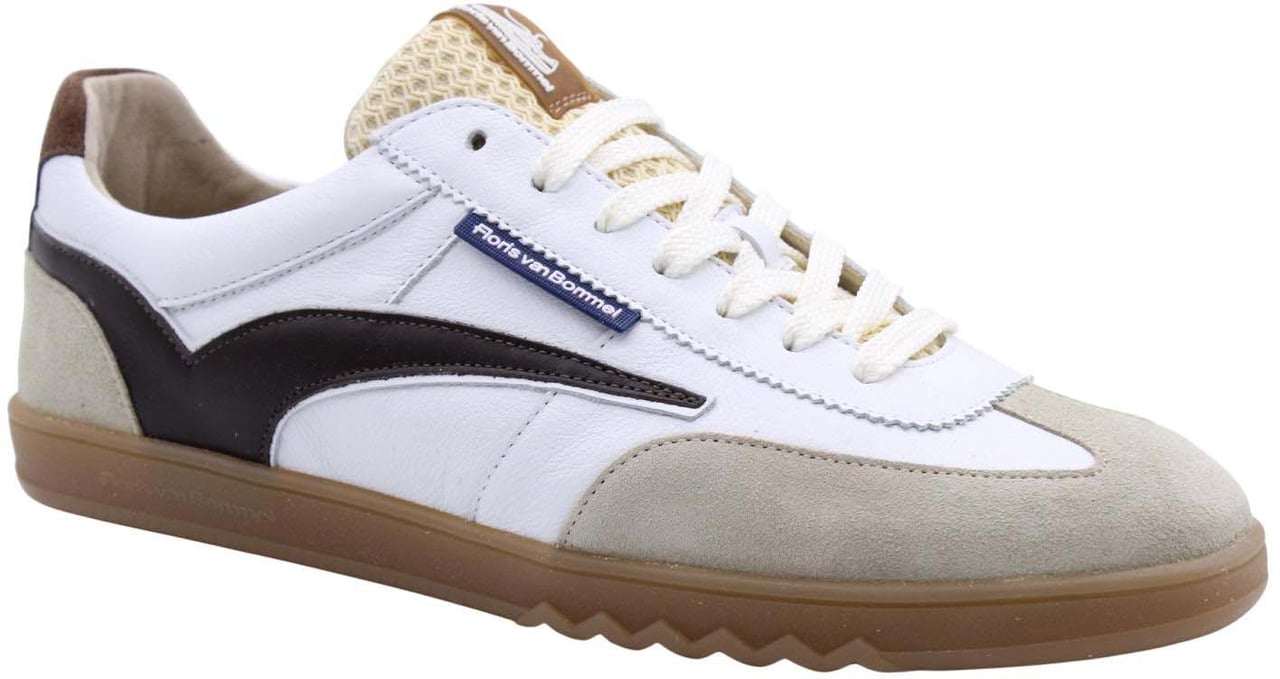 Floris van Bommel Sneaker White Wit