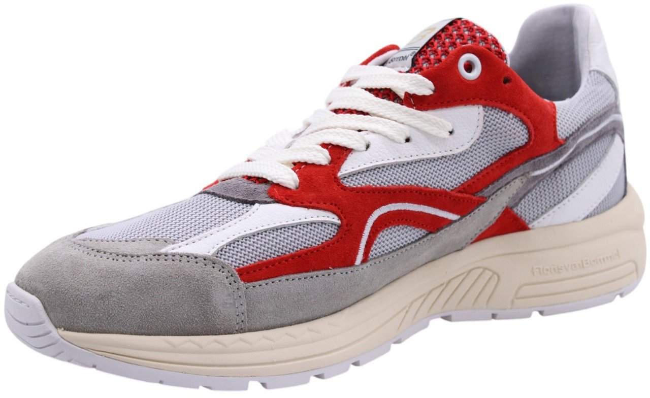 Floris van Bommel Sneaker Red Rood