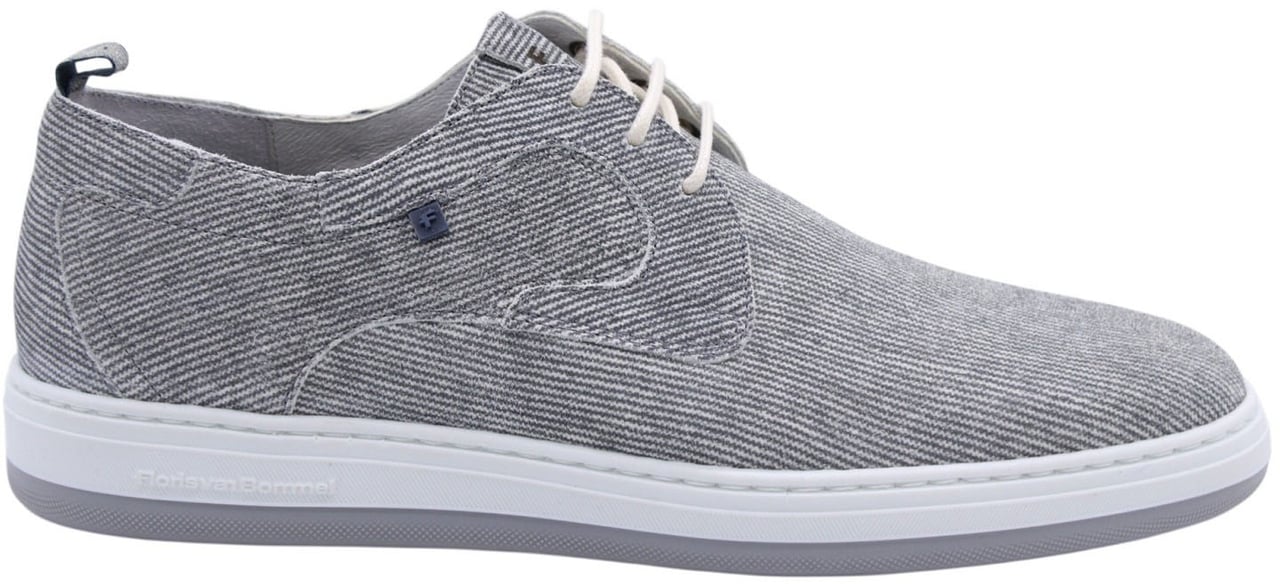 Floris van Bommel Veterschoen Gray Grijs