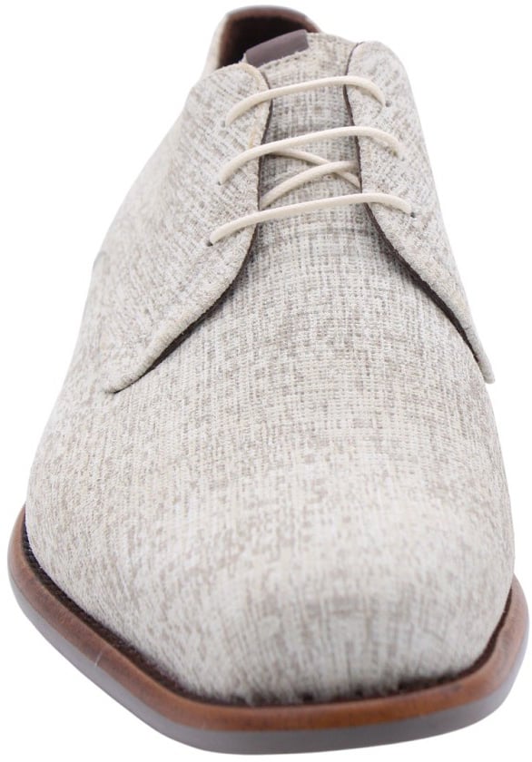 Floris van Bommel Veterschoen Beige Beige