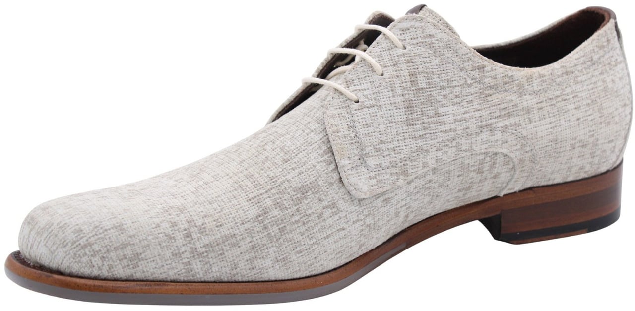 Floris van Bommel Veterschoen Beige Beige