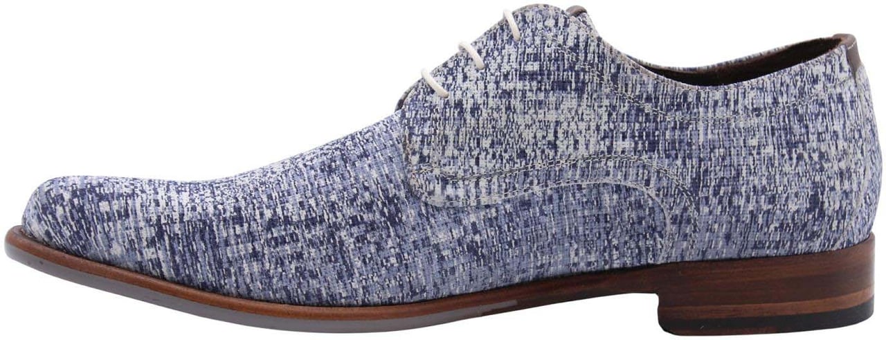 Floris van Bommel Veterschoen Blue Blauw