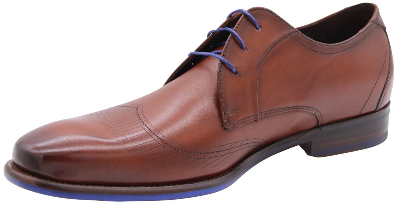 Floris van Bommel Veterschoen Brown Bruin