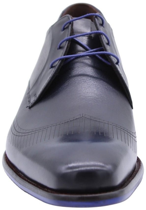 Floris van Bommel Veterschoen Blue Blauw