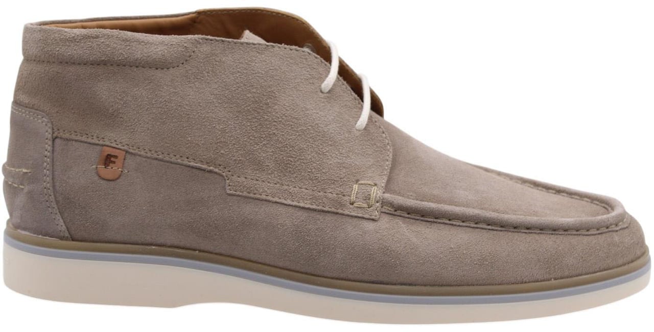 Floris van Bommel Veterschoen Beige Beige