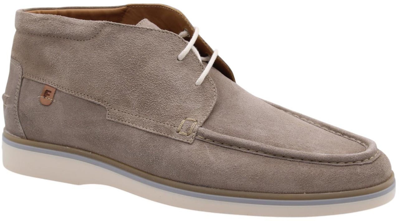 Floris van Bommel Veterschoen Beige Beige