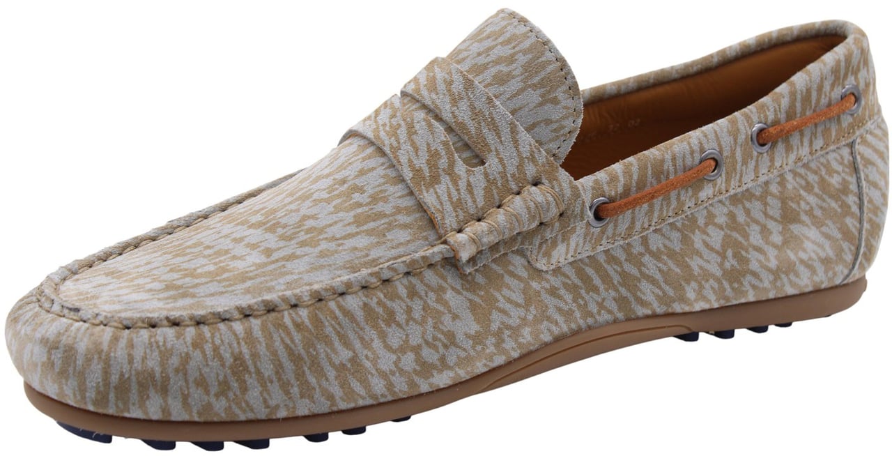 Floris van Bommel Mocassin Gray Grijs