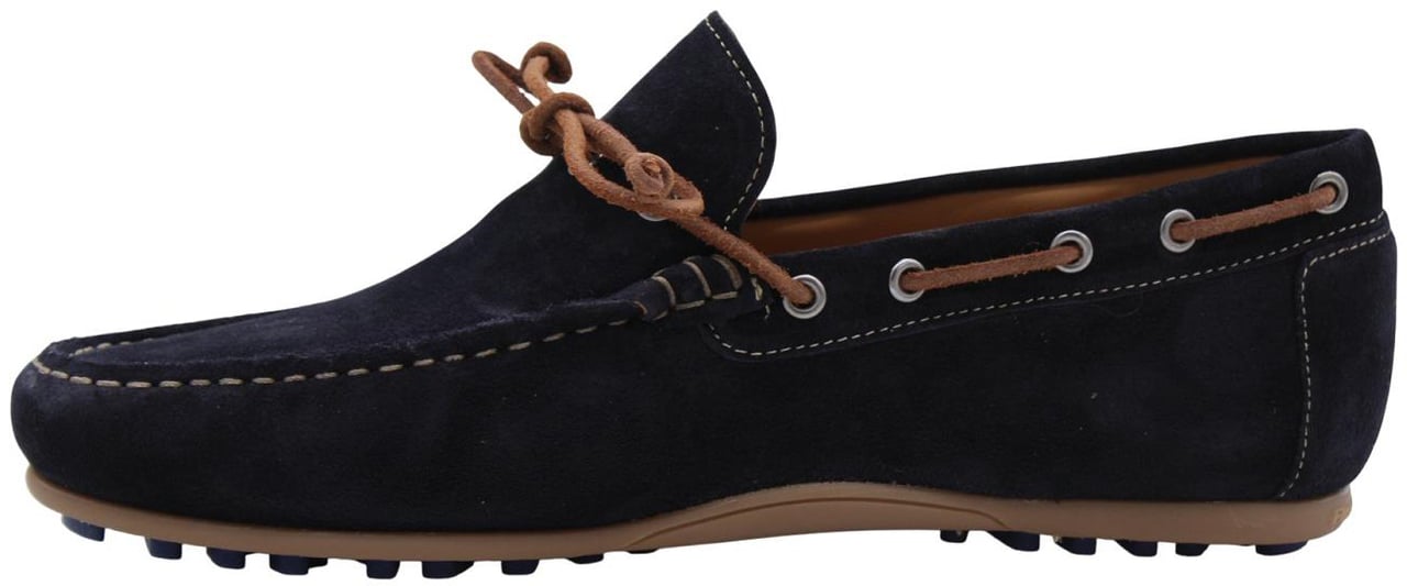 Floris van Bommel Mocassin Blue Blauw