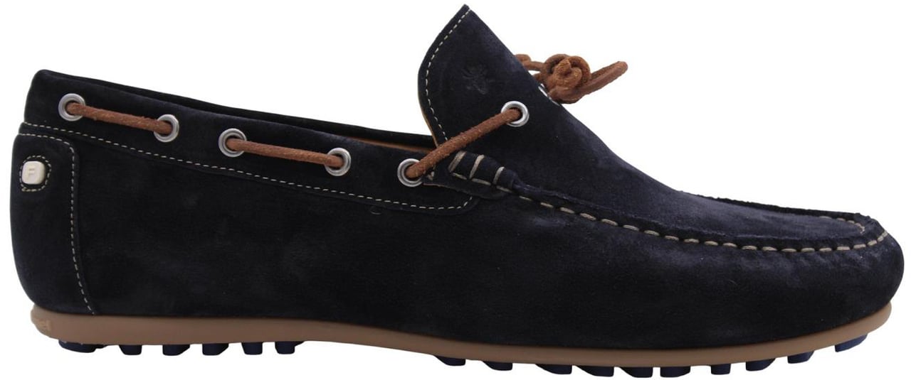 Floris van Bommel Mocassin Blue Blauw