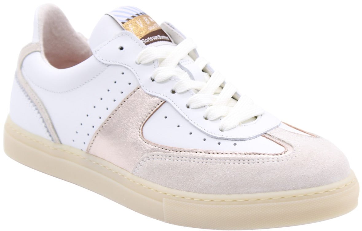 Floris van Bommel Sneaker White Wit