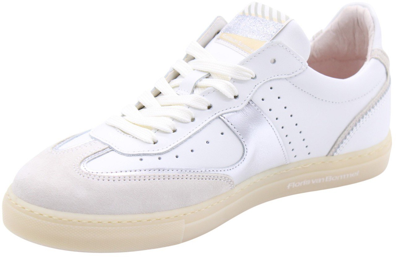 Floris van Bommel Sneaker White Wit