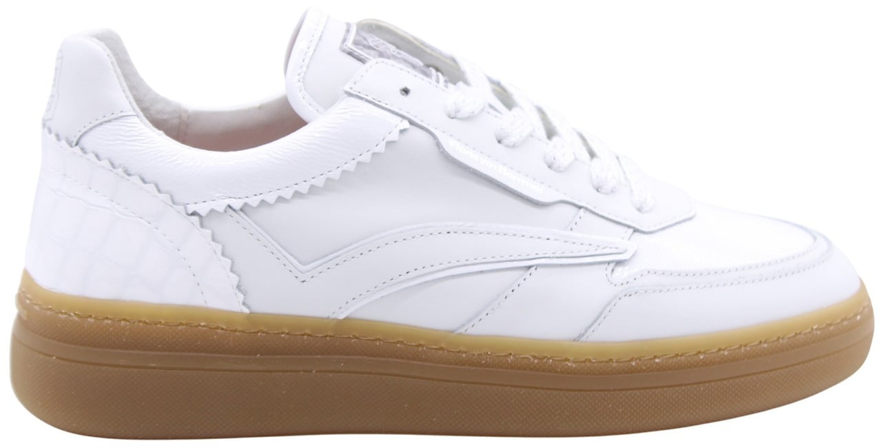 Floris van Bommel Sneaker White Wit