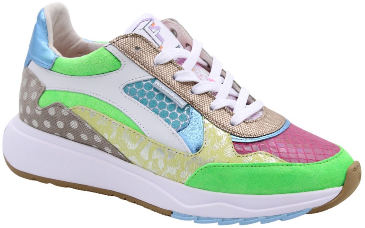 Floris van Bommel Sneaker Green Groen