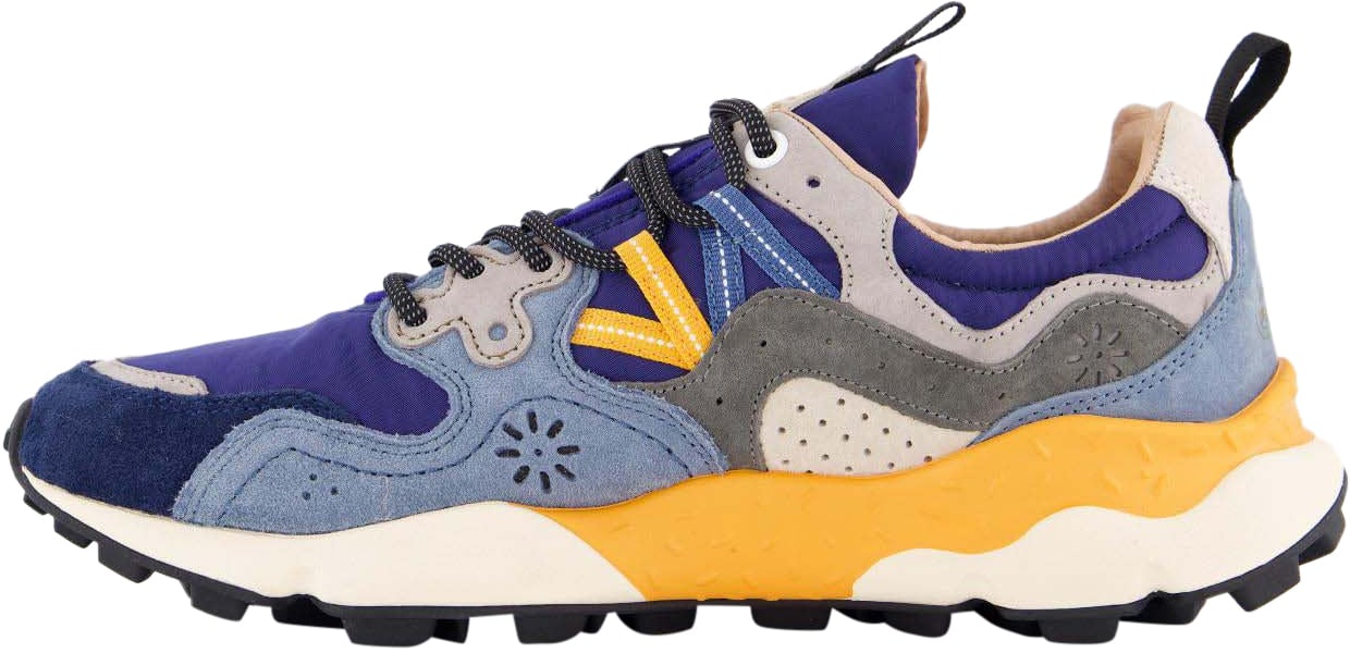 Flower Mountain Heren Yamano 3 Sneaker Blauw Blauw