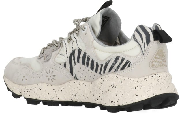 Flower Mountain Sneakers Beige Wit