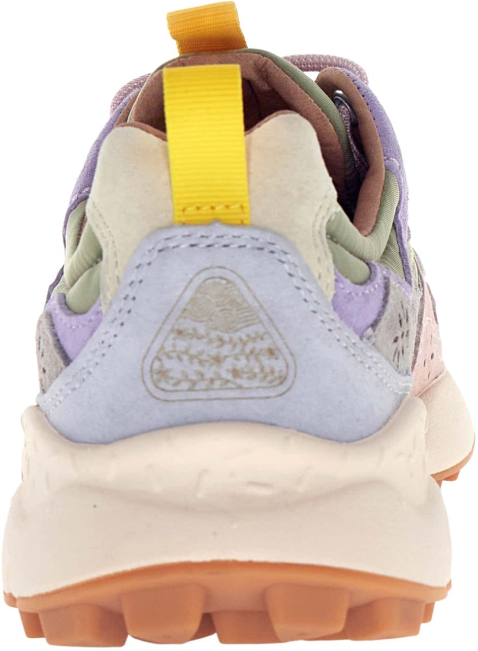 Flower Mountain Sneaker Flower Mountain modello Yamano 3 grigio chiaro verde salvia Roze