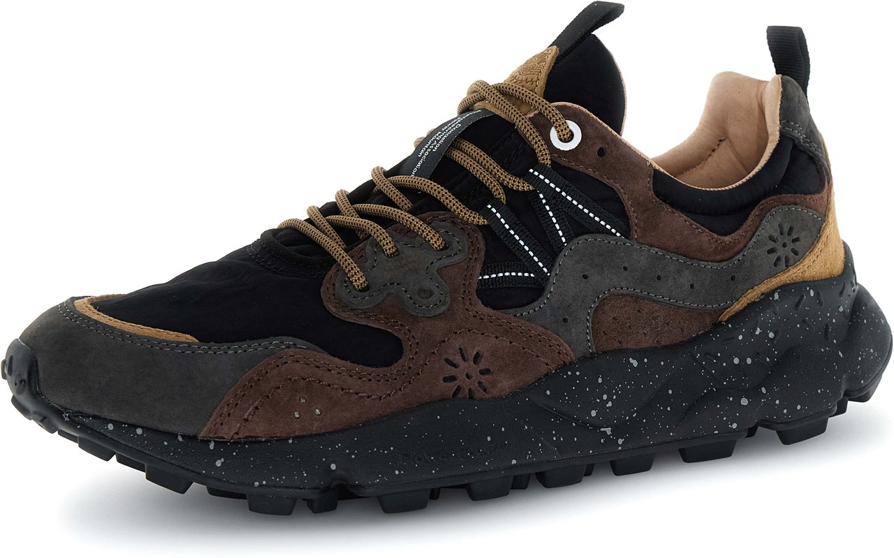 Flower Mountain Sneakers Nero Zwart