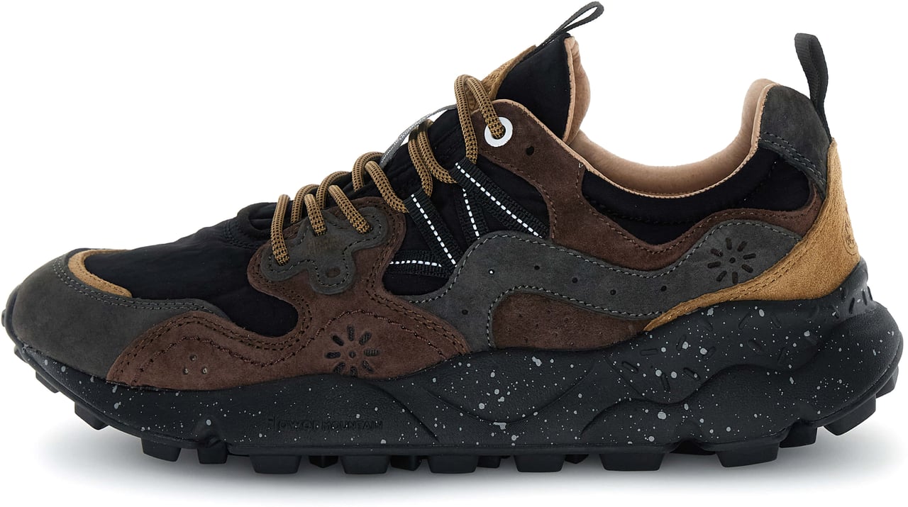 Flower Mountain Sneakers Nero Zwart