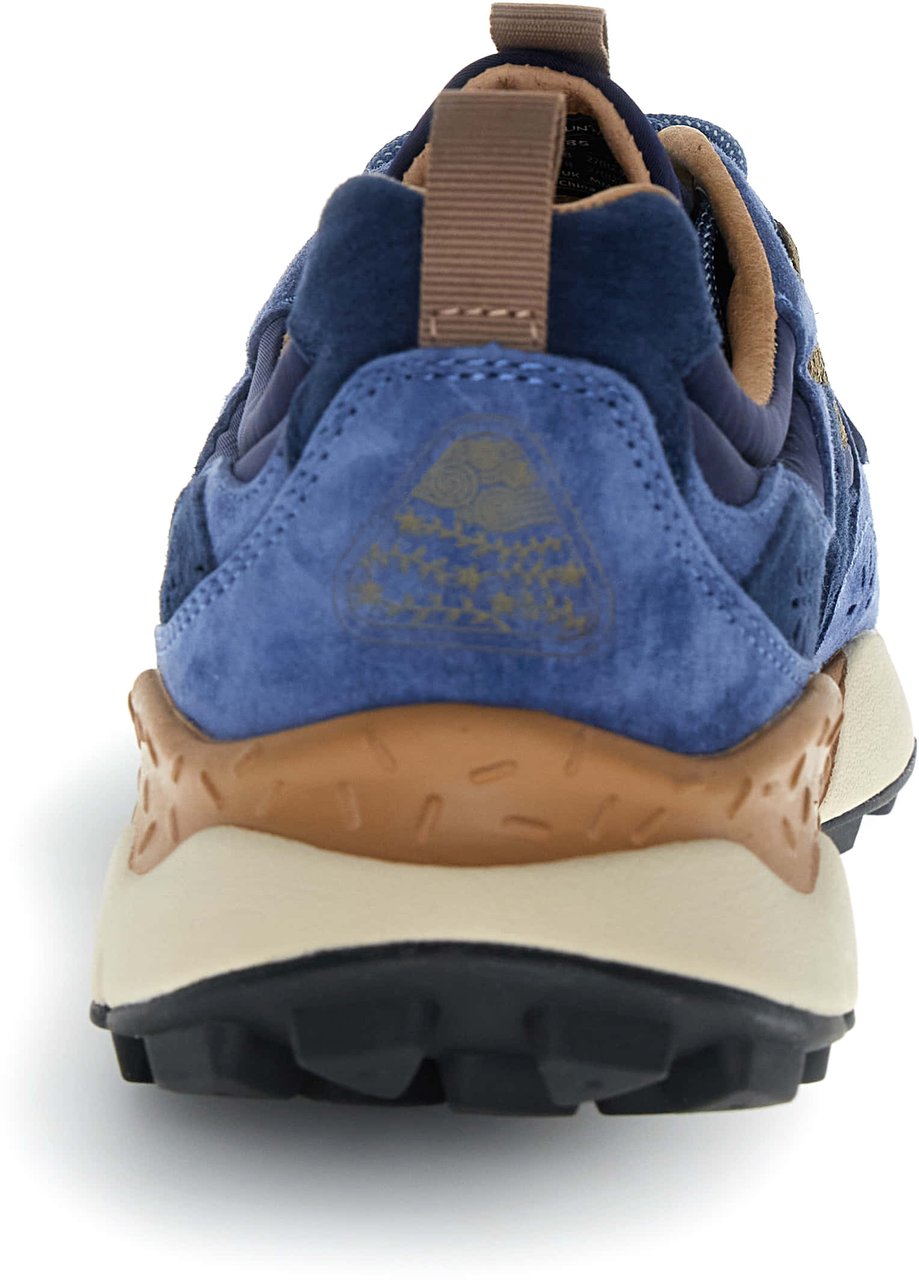 Flower Mountain Sneakers Blu Blauw