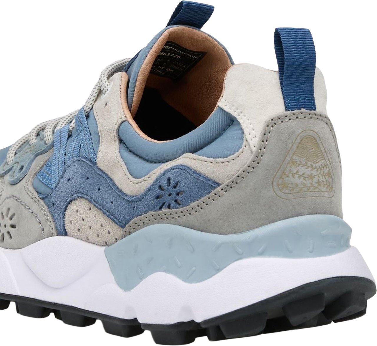 Flower Mountain Heren Yamano 3 Sneaker Blauw Blauw