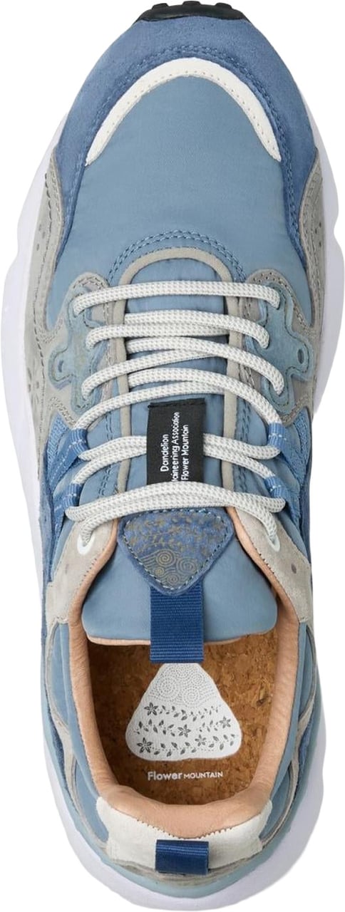 Flower Mountain Heren Yamano 3 Sneaker Blauw Blauw