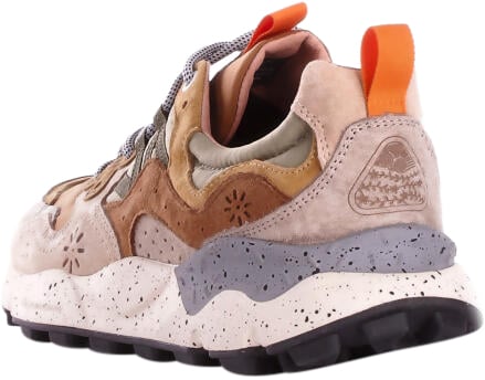 Flower Mountain Sneakers Brown Beige Bruin