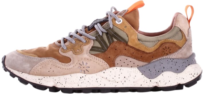 Flower Mountain Sneakers Brown Beige Bruin