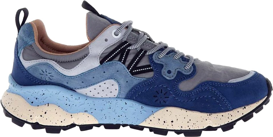 Flower Mountain Sneakers Light Blue Blauw