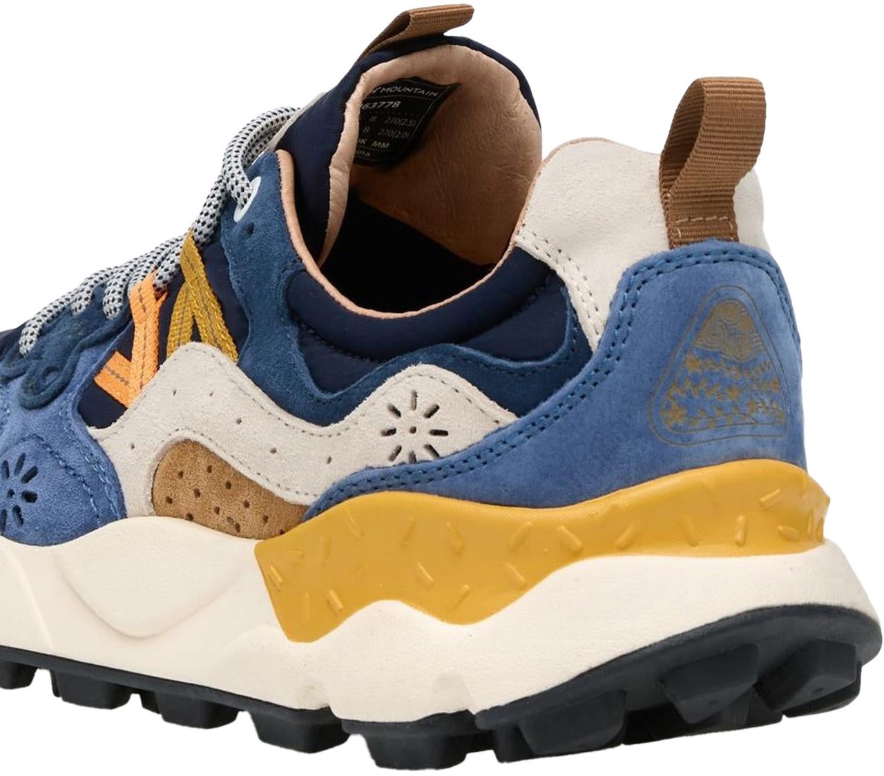 Flower Mountain Heren Yamano 3 Sneaker Blauw Blauw