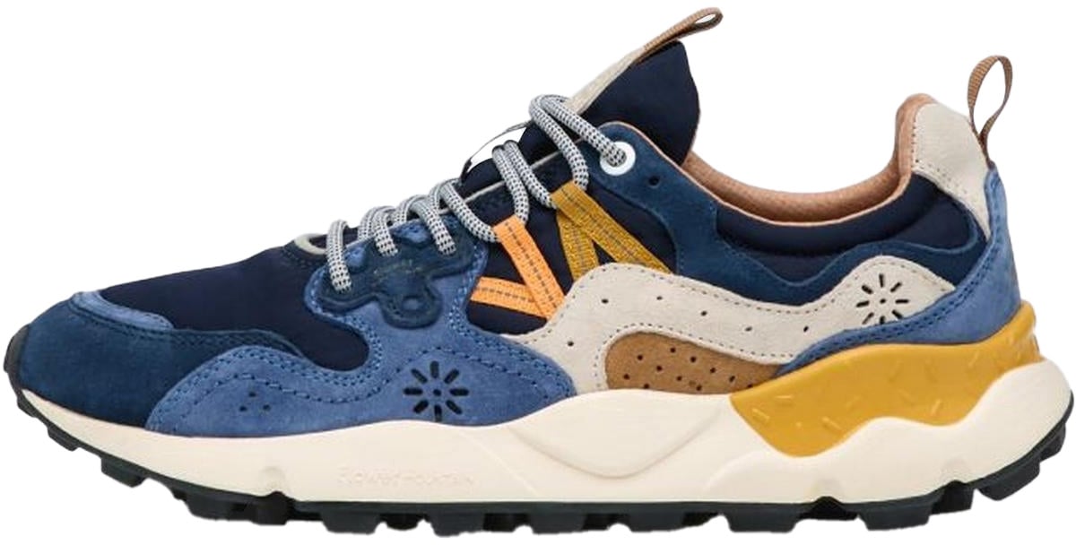 Flower Mountain Heren Yamano 3 Sneaker Blauw Blauw