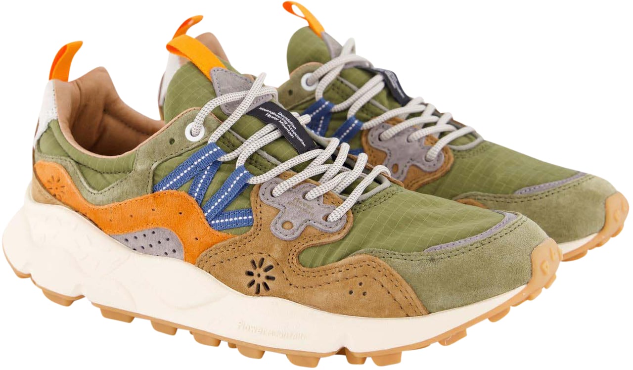 Flower Mountain Heren Yamano 3 Sneaker Groen Groen