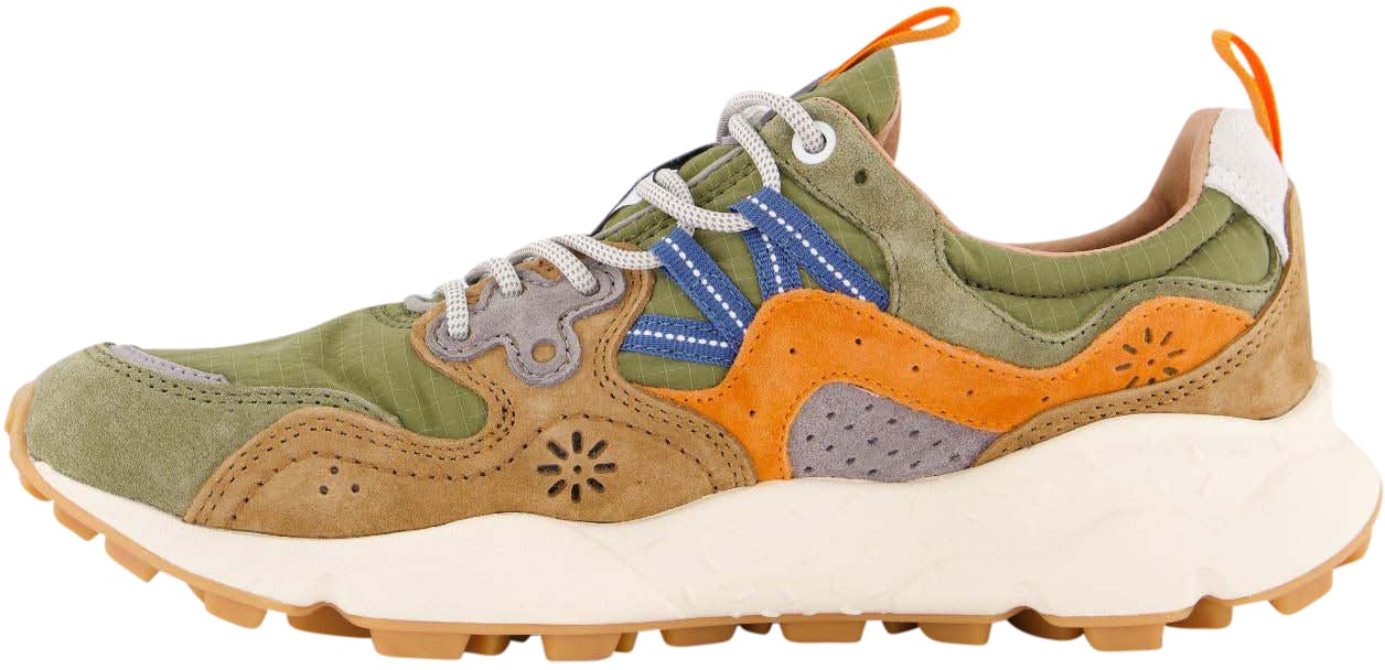 Flower Mountain Heren Yamano 3 Sneaker Groen Groen