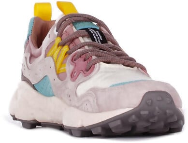 Flower Mountain Sneakers White Pink Roze