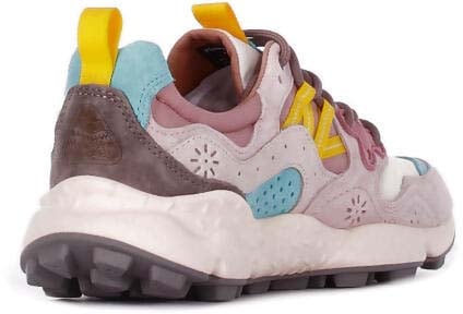 Flower Mountain Sneakers White Pink Roze