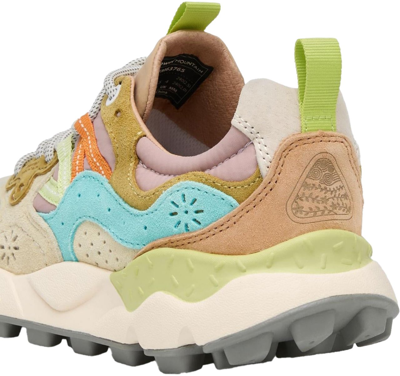 Flower Mountain Dames Yamano 3 Sneaker Wit/Multi Wit
