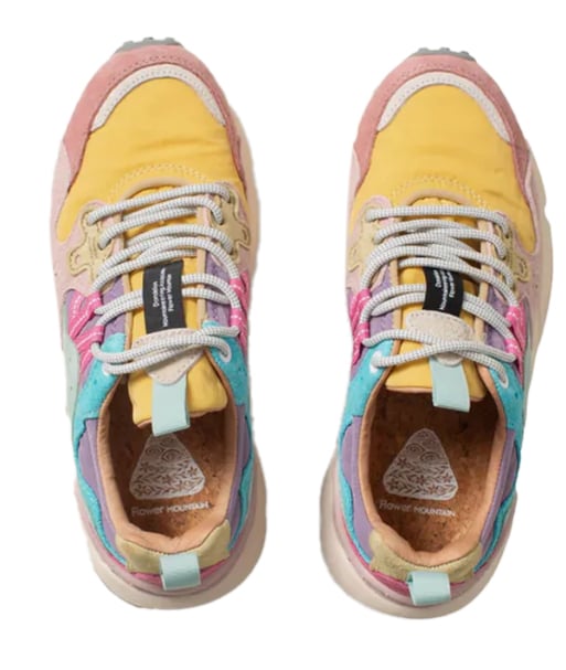 Flower Mountain Sneakers Pink Roze