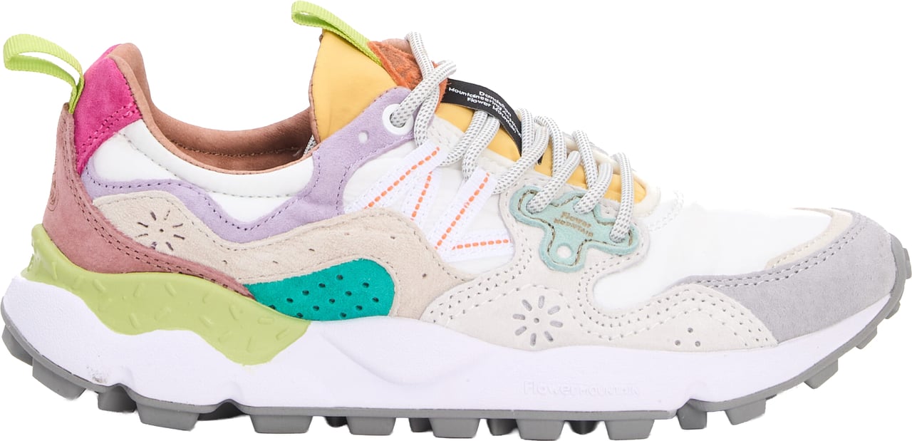 Flower Mountain Yamano Bianco, Lilla E Verde Mela Wit