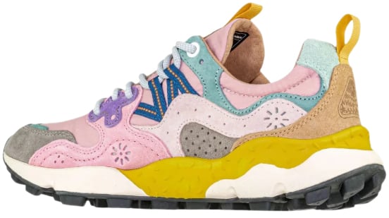 Flower Mountain Sneakers Grey Grijs